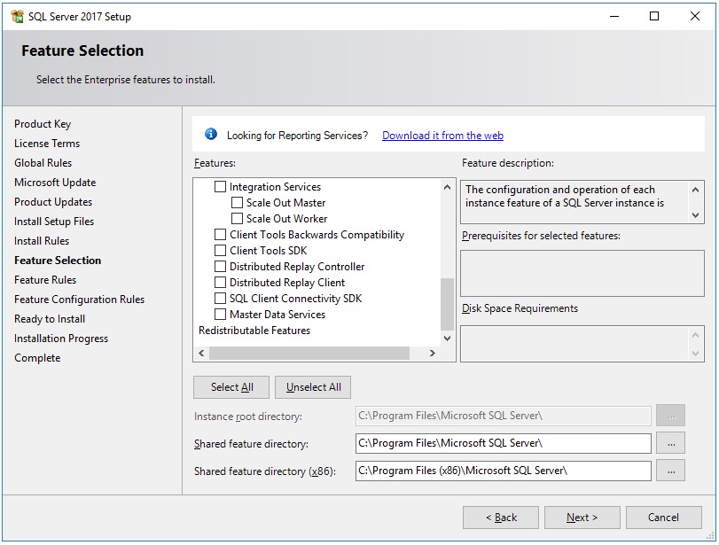 SQL Server 2017 Kurulumu